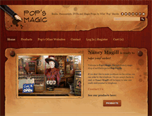 Tablet Screenshot of popsmagic.com